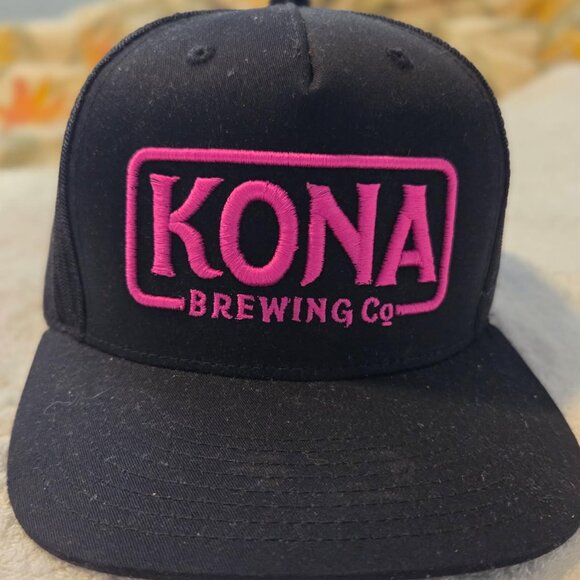 Kona Brewing truckers hat with snapback adjustment, brand new, never worn - Picture 1 of 3